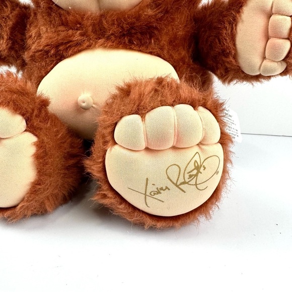 Furskins Bear Xavier Roberts 1983 Vtg Plush 14” Toy Stuffed Cabbage Patch Bear - Picture 2 of 9